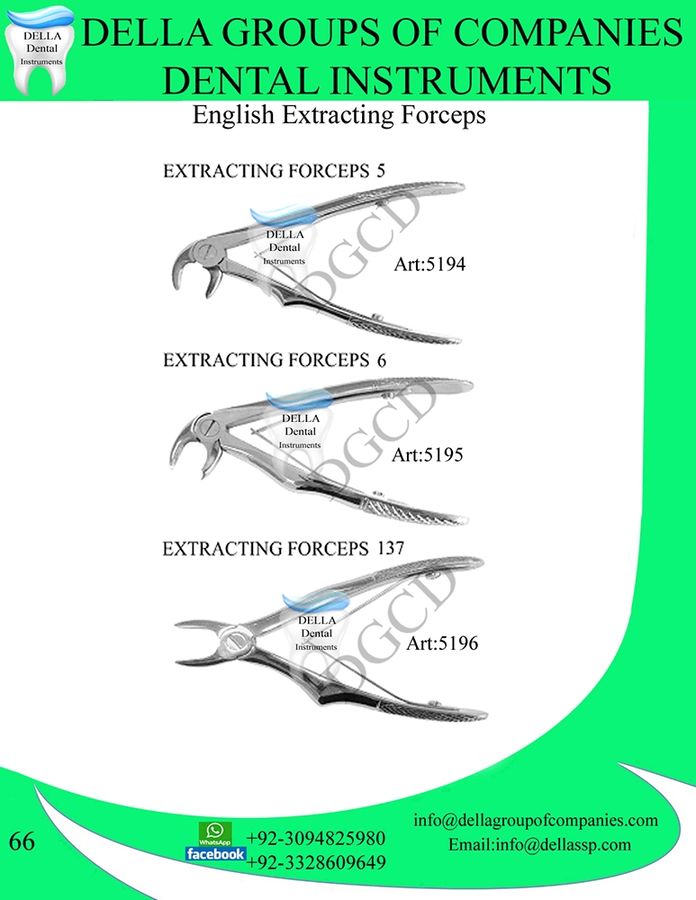 English Extracting Forceps